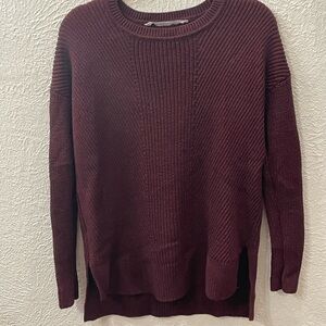 Women's Burgundy Sweater